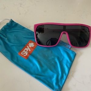 Spy flynn pink sunglasses